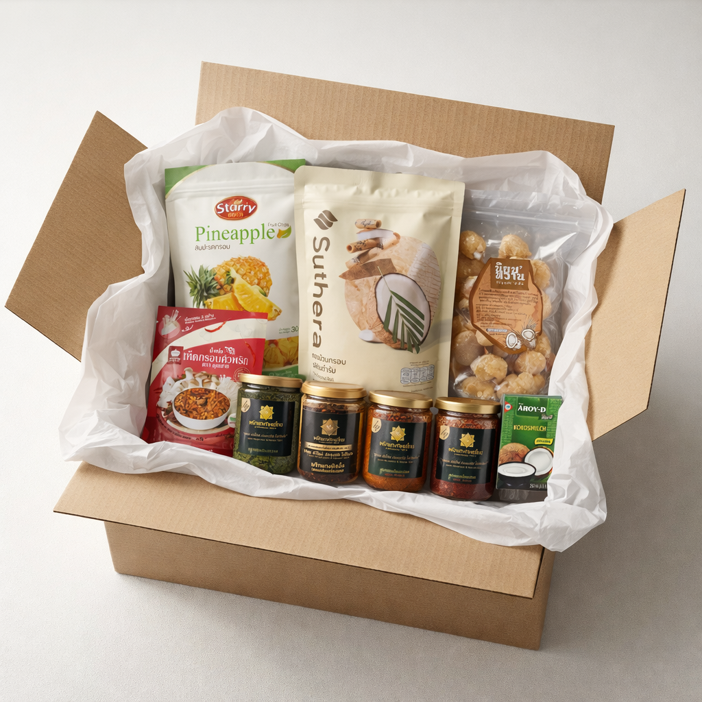 Thai Spezialitäten Geschenkbox
