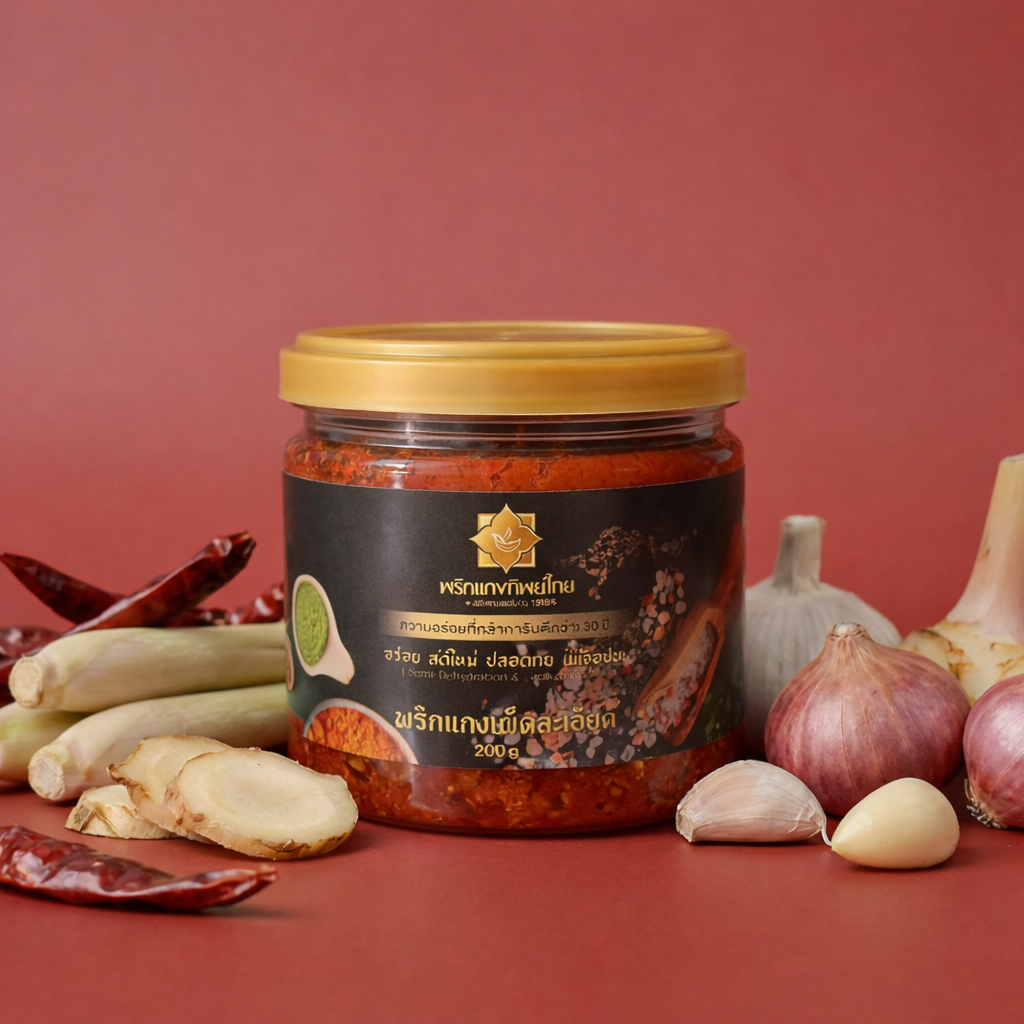 Rote Currypaste (200g)🌶️🌶️🌶️🌶️🌶️